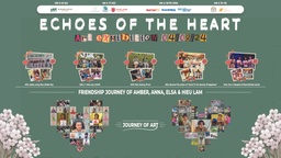 Triển lãm tranh Tiếng vọng của trái tim (Echoes of The Heart) và hành trình tình bạn của Top 4 Quán quân Brand Review Award