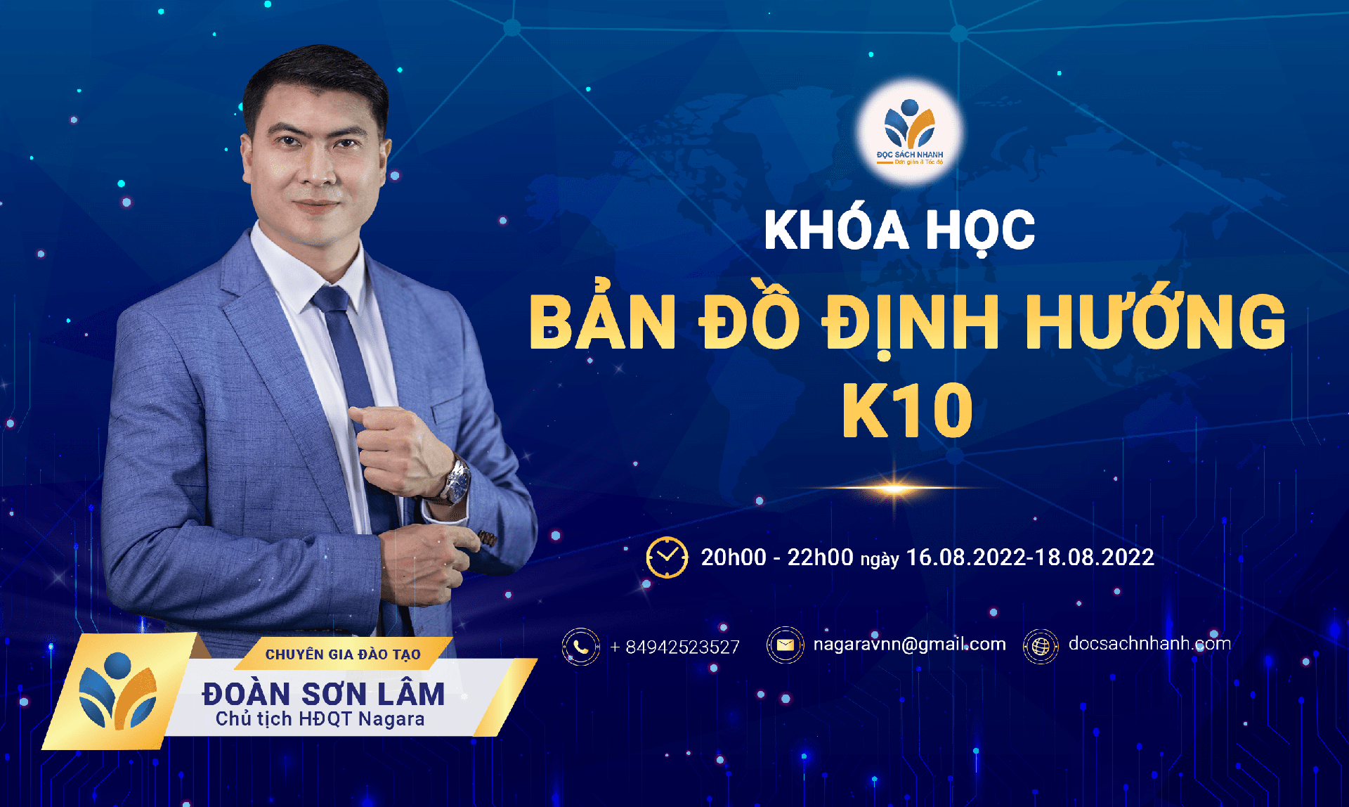 Khoá học bản đồ định hướng K10