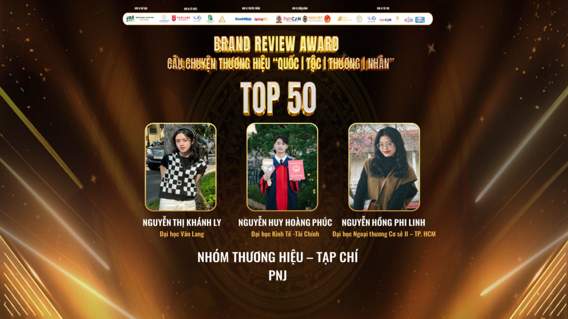 Top 50 Giải thưởng Brand Review Award 2024 - Tạp chí Review Thương hiệu PNJ